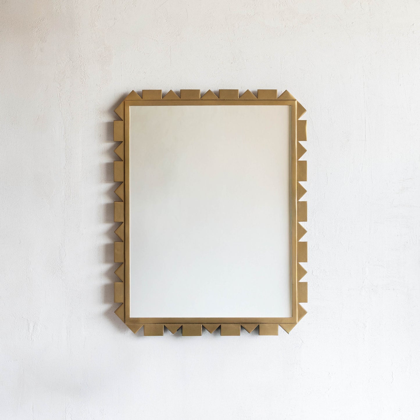 Antique Brass Wall Mirror