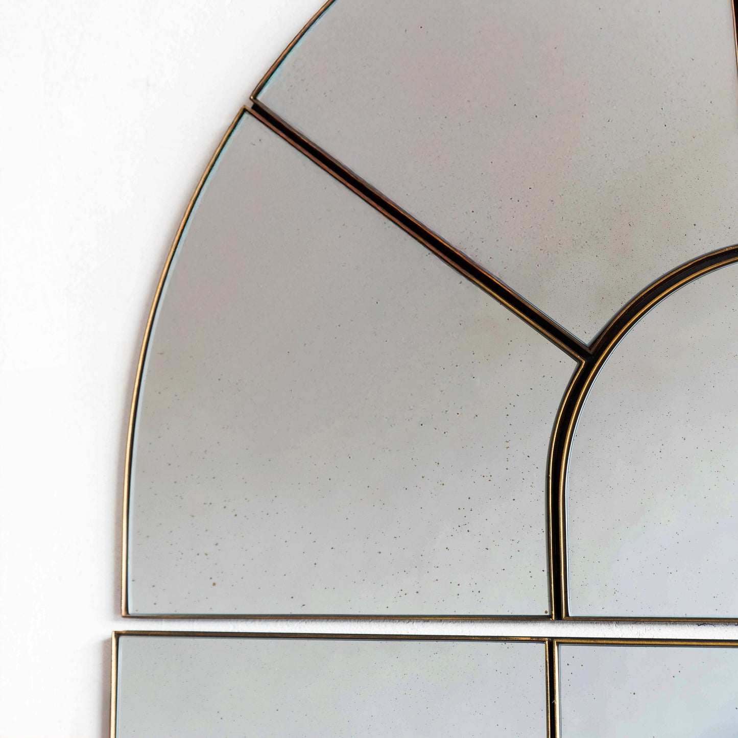 3-Panel Arched Full Length Wall Mirror