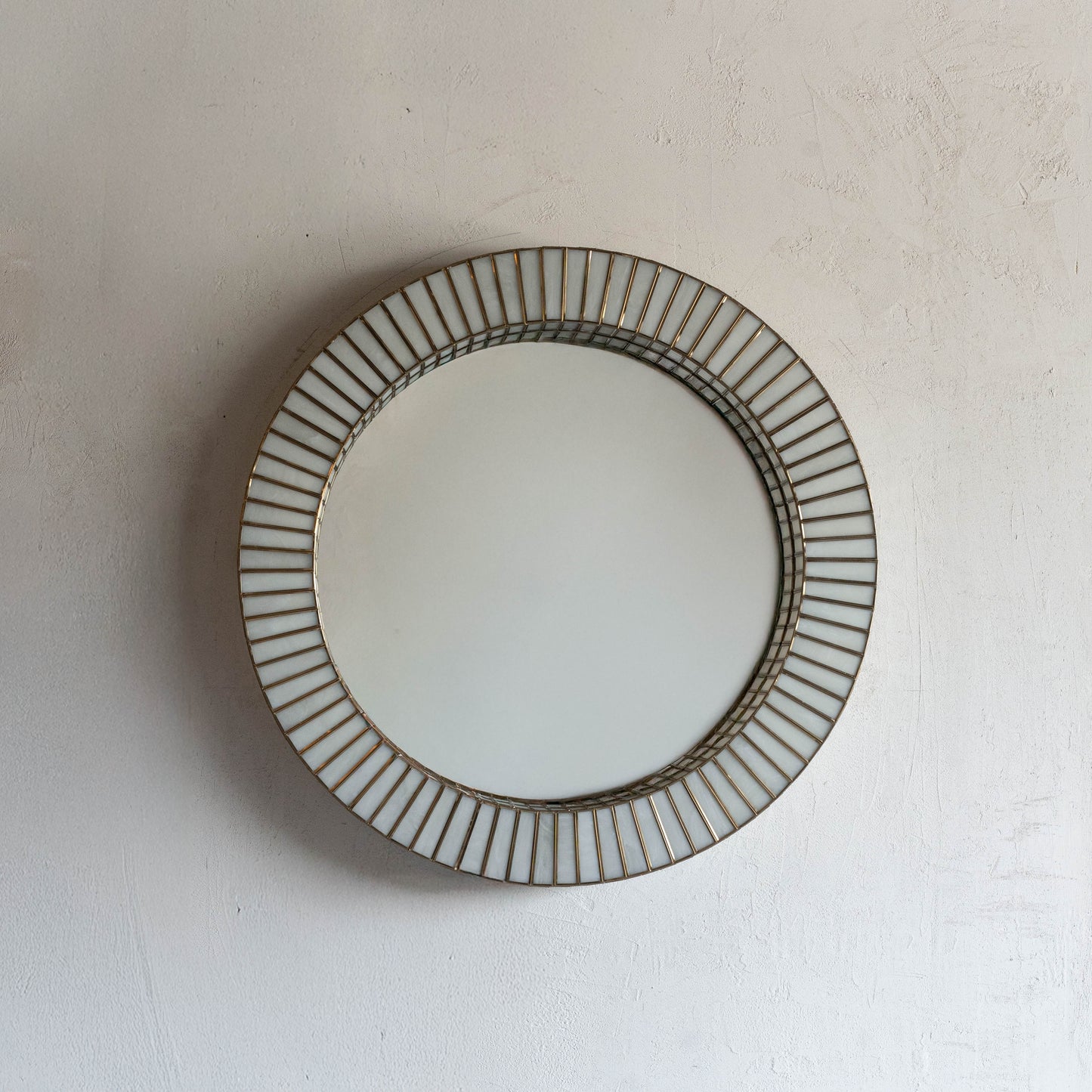 Round Wall Lamp Mirror