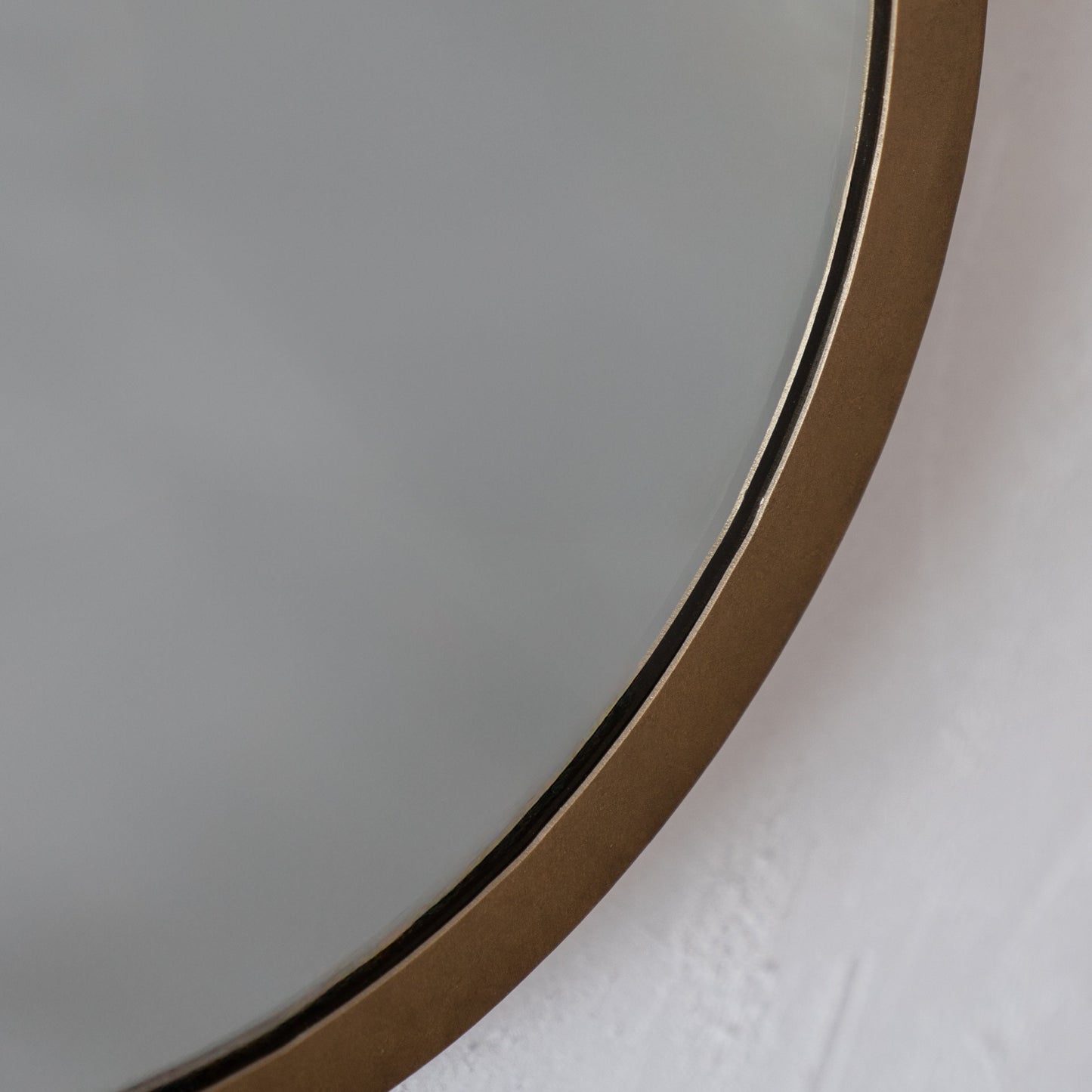 Willow Glow Brass Frame Curve Arch Wall Mirror