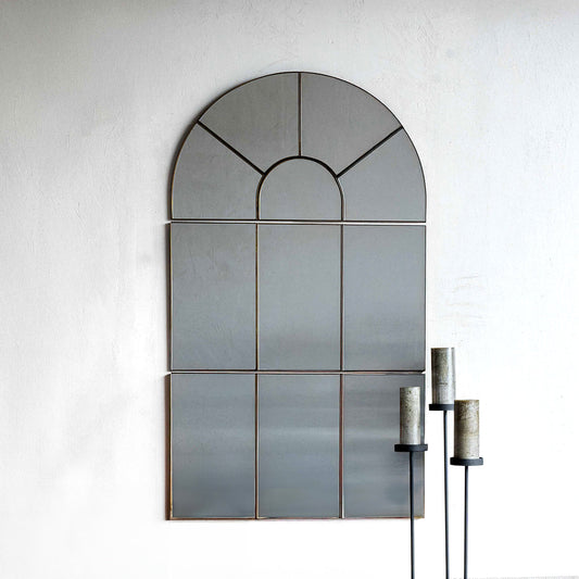 3-Panel Arched Full Length Wall Mirror